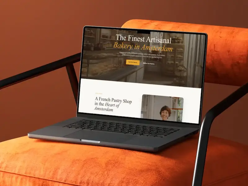 Aperçu du projet La Maison - Site Vitrine & Design